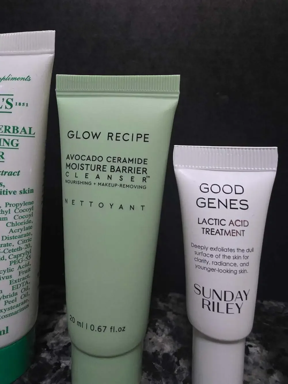 Set of 5 skincare Samples- Various Sizes